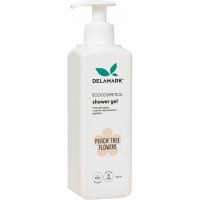 DeLaMark shower gel with the scent of peach tree flowers 400 ml (4820152331472)