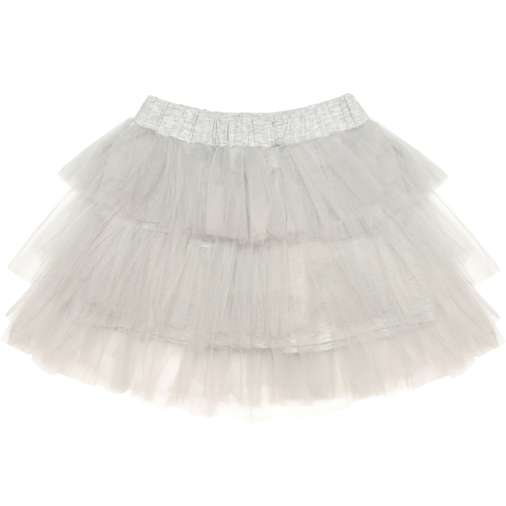 Спідниця дитяча Breeze фатінова багатошарова (9938-152G-gray)