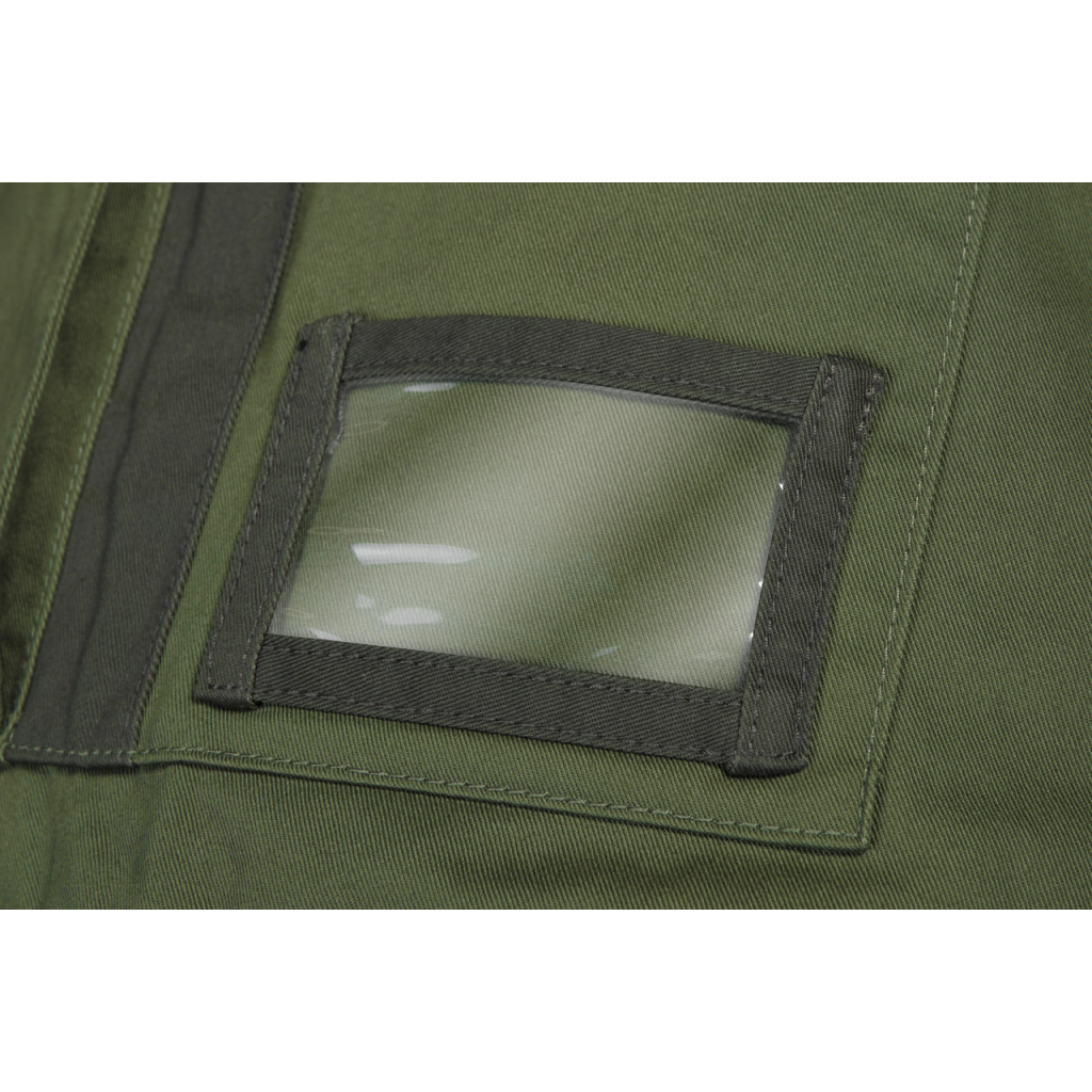 Напівкомбінезон робочий Neo Tools CAMO Olive, розмір L (52), 255 г/м2, потрійні шви, оливкова (81-242-L)
