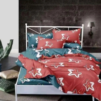 Bed sheet MirSon Satin Premium 22-1100 Dalia 180x220 cm (2200001729841)