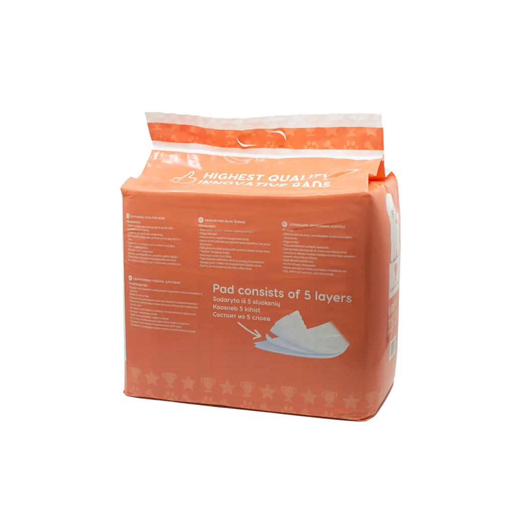 Пелюшки для собак MISOKO&CO з ароматом персика 60х90 см 50 шт (SHAMSK63135_50)