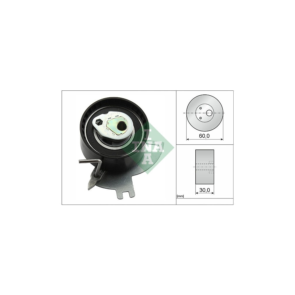 Ролик натягувача ременя INA 531 0885 10 Ролик натягувача ременя INA 531 0885 10