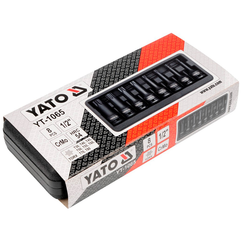 Набір головок Yato YT-1065