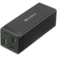 Зарядний пристрій Sandberg 4in1 2xUSB-C 2xUSB PD 65W QC 3.0 20W (441-45)