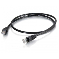 Патч-корд 10м, UTP, Cat.6, RJ45, CU, black Ritar (PCR-CU6/10Bl)