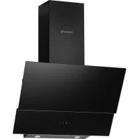 Kitchen hood GRANADO Vivares 613-1100 black glass (GCH316311)