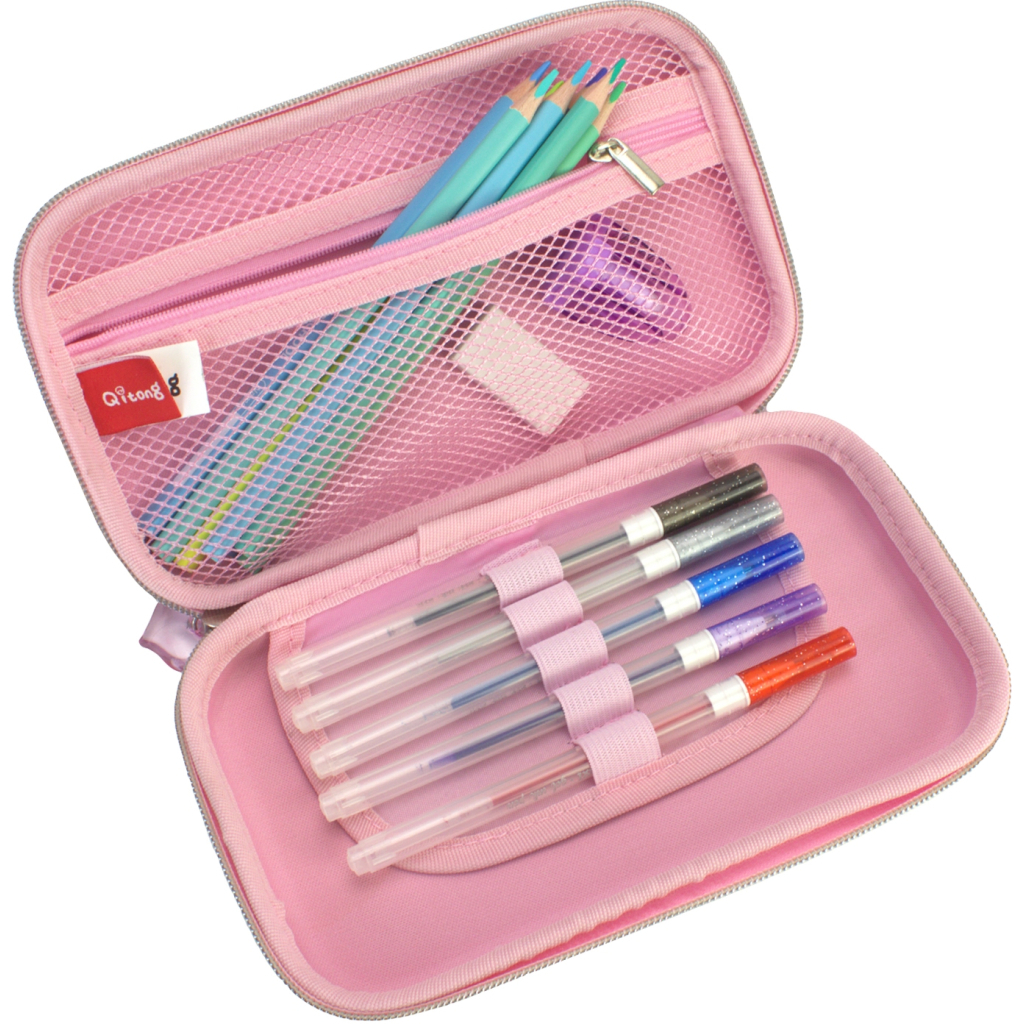 Пенал Cool For School з тисненням 1 відділення Фуксія (QT-5781-Rosered) Пенал Cool For School з тисненням 1 відділення Фуксія (QT-5781-Rosered)