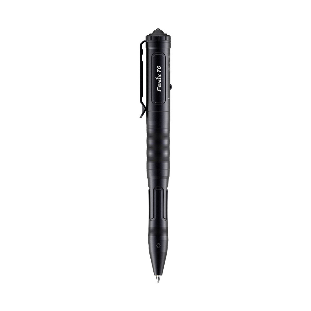 Тактична ручка Fenix T6 з ліхтариком Black (T6-Black) Тактична ручка Fenix T6 з ліхтариком Black (T6-Black)