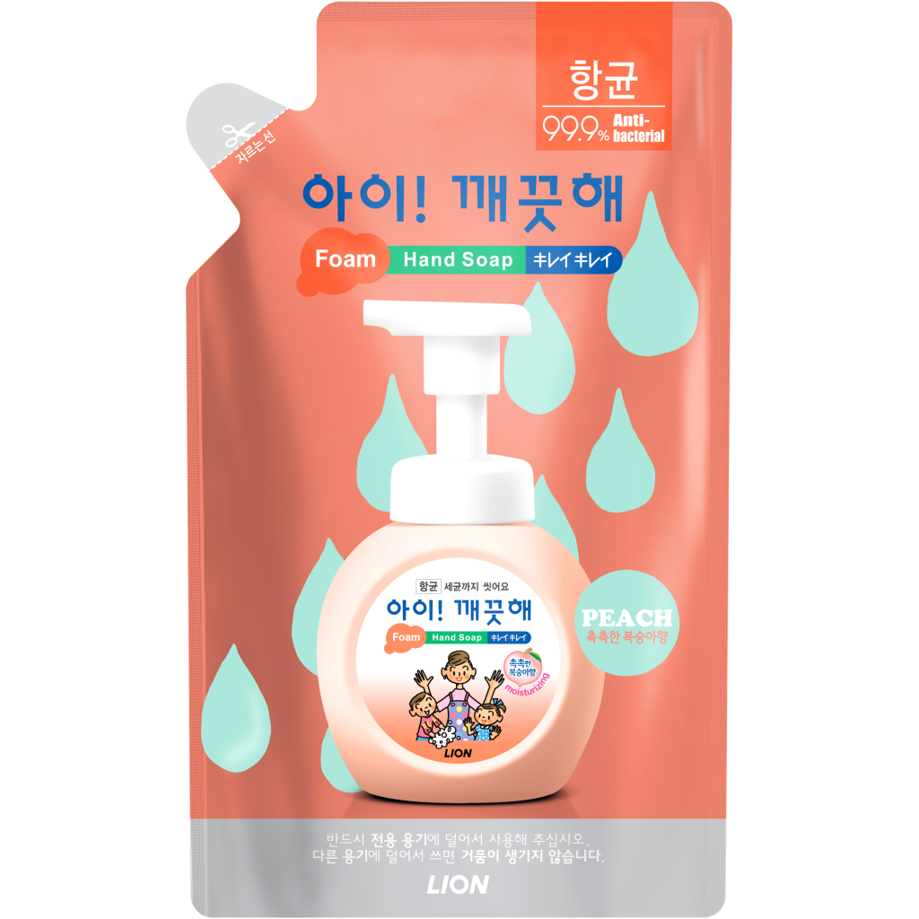 Мило-пінка Lion Ai kekute Персик запаска 200 мл (8806325613381)