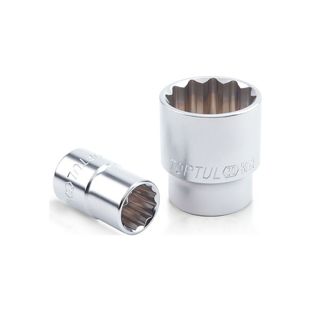 Головка торцева Toptul 1/2" 12-гранна 15 мм (BAEB1615)