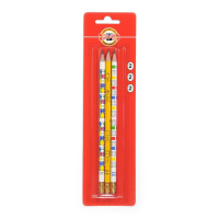 Koh-i-Noor graphite pencil Multiplication table HB (polybag 3 pcs) (1231/3/P)