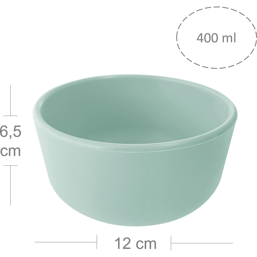 Тарілка дитяча MinikOiOi Bowl - River Green (101080107)