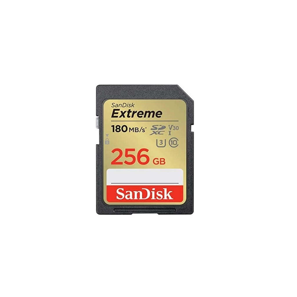 Карта пам'яті SanDisk 256GB SD class 10 UHS-I Extreme (SDSDXVV-256G-GNCIN) Карта пам'яті SanDisk 256GB SD class 10 UHS-I Extreme (SDSDXVV-256G-GNCIN)