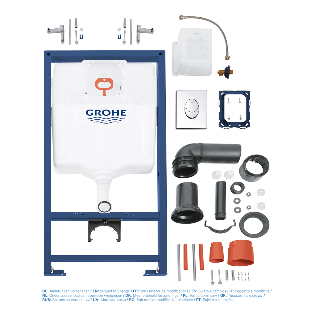 Інсталяція Grohe для унітаза 3 в 1 Rapid SL (38721001) Інсталяція Grohe для унітаза 3 в 1 Rapid SL (38721001)