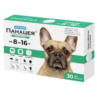 Таблетки для тварин Superium Панацея протипаразитарна для собак вагою 8-16 кг (9147)