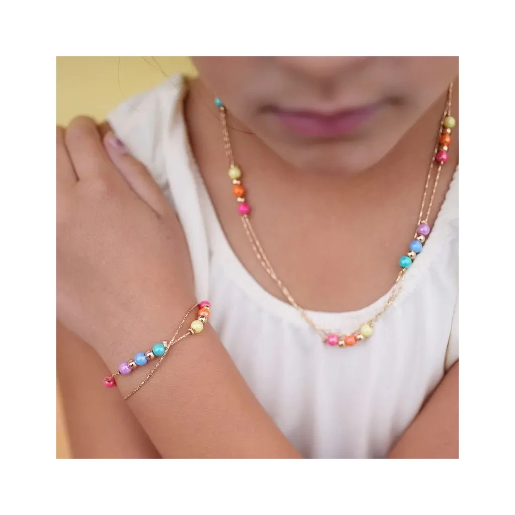 Дитячий браслет Great Pretenders Boutique Golden Rainbow (90010)