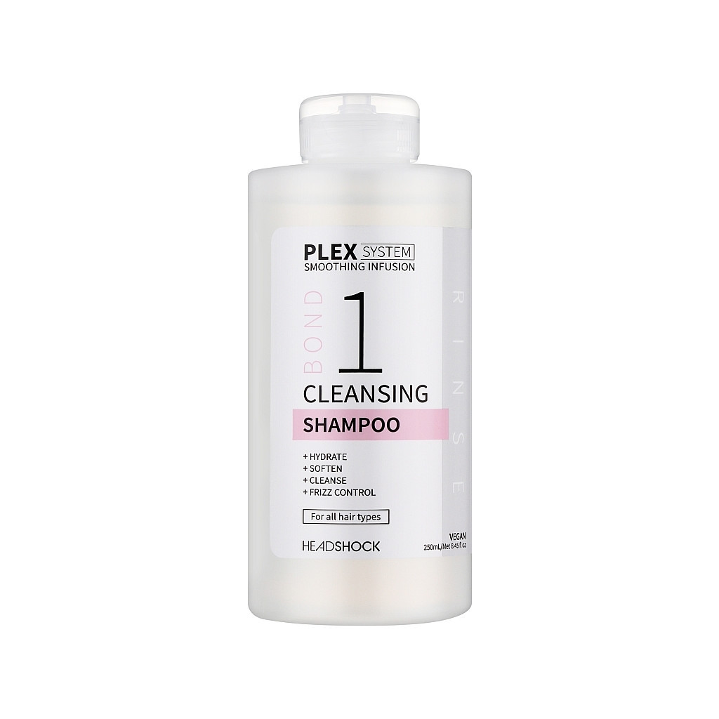Шампунь Headshock Plex System Cleansing Shampoo №1 Очищувальний 250 мл (5031413935943)