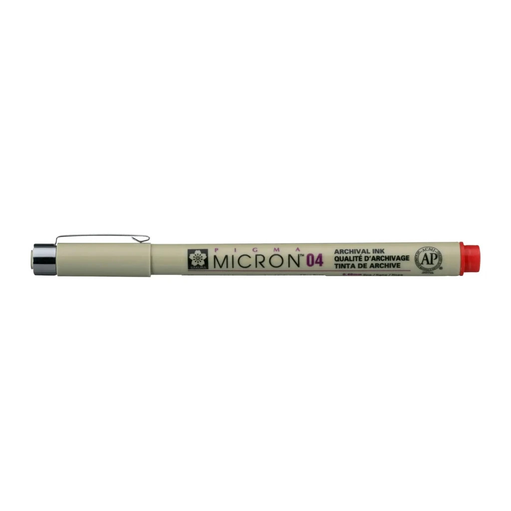 Лайнер Sakura Pigma Micron (0.4) 0,4 мм Червоний (084511342101)