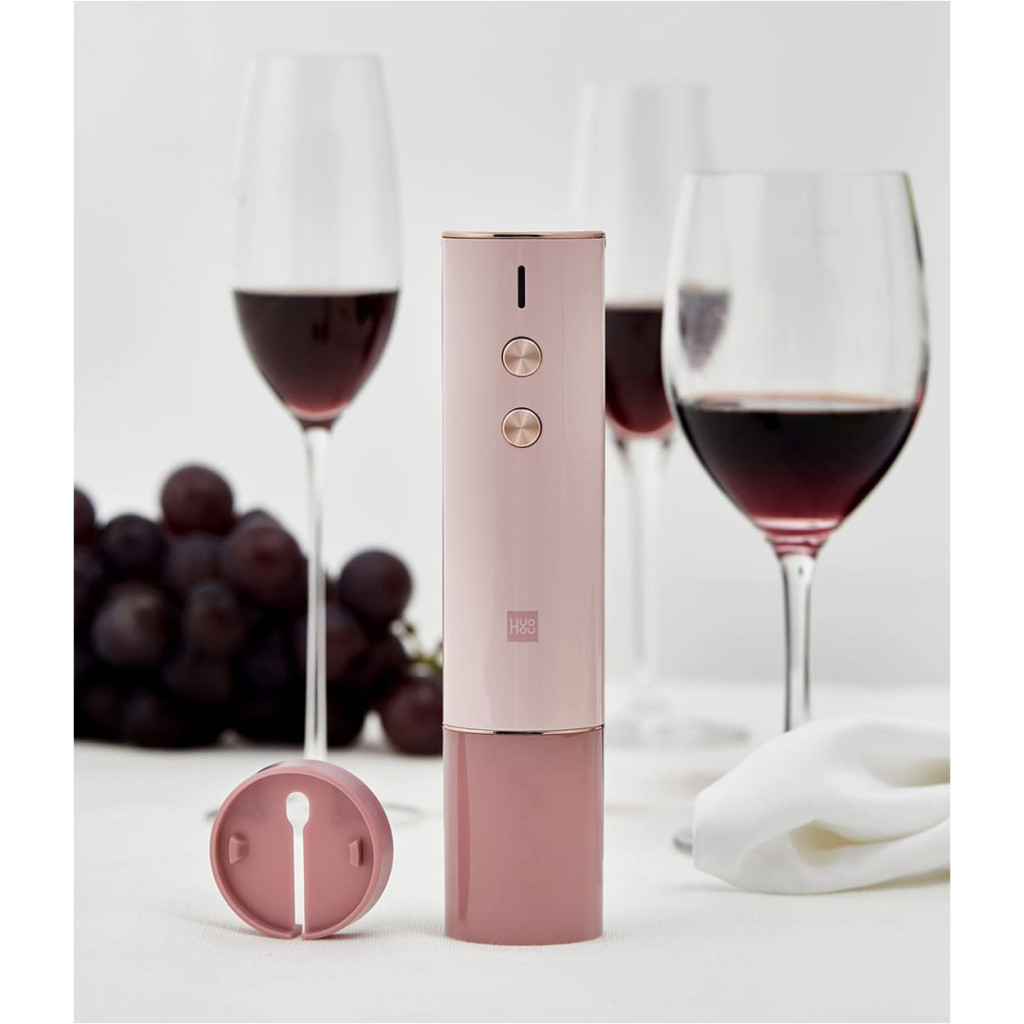 Штопор Xiaomi HuoHou Electric Wine Bottle Opener Pink (HU0121)