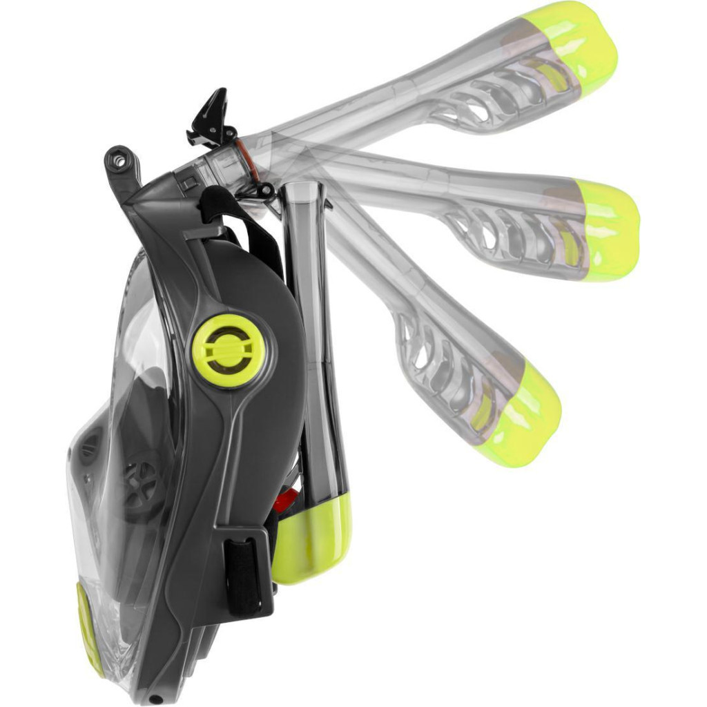 Маска для плавання Aqua Speed Spectra 2.0 9921 чорний, жовтий 247-30 L/XL (5908217699213)