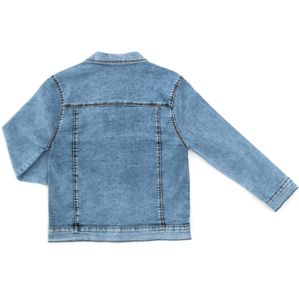 Піджак дитячий Sercino джинсовий (99723-140B-blue)