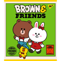 Notebook Yes A5 Line Friends 48 sheets cell (766867)