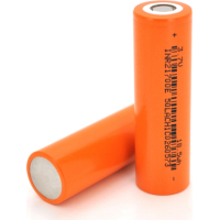 Акумулятор 21700 5000mAh, 35A, 4.2/3.7/2.5V, Orange (For Tesla) Samsung (INR21700E / 10575)