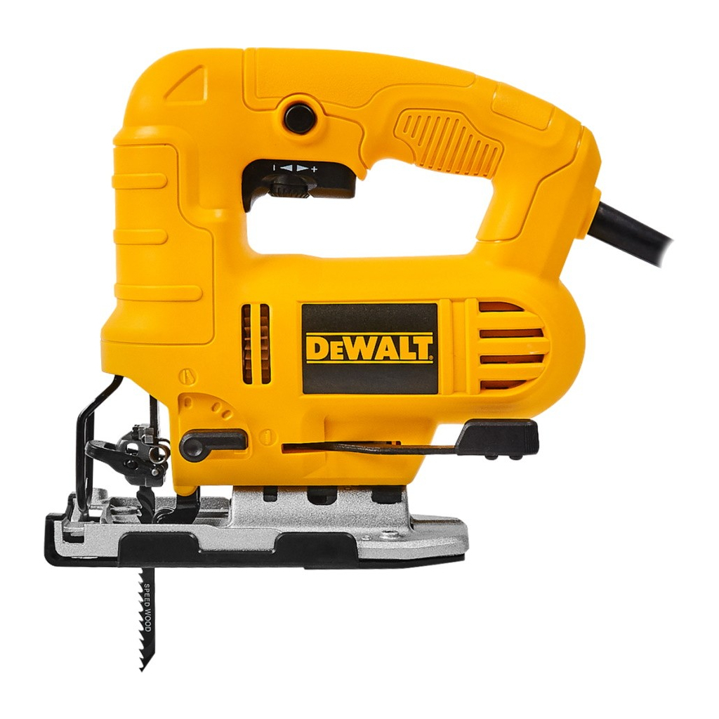 Електролобзик DeWALT 550 Вт, 500 - 3200 хід/хв, 2.4 кг (DWE249)