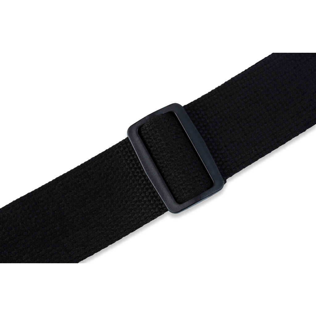 Ремінь для гітари Levy's Classics Series Cotton Guitar Strap Black (MC8-BLK)