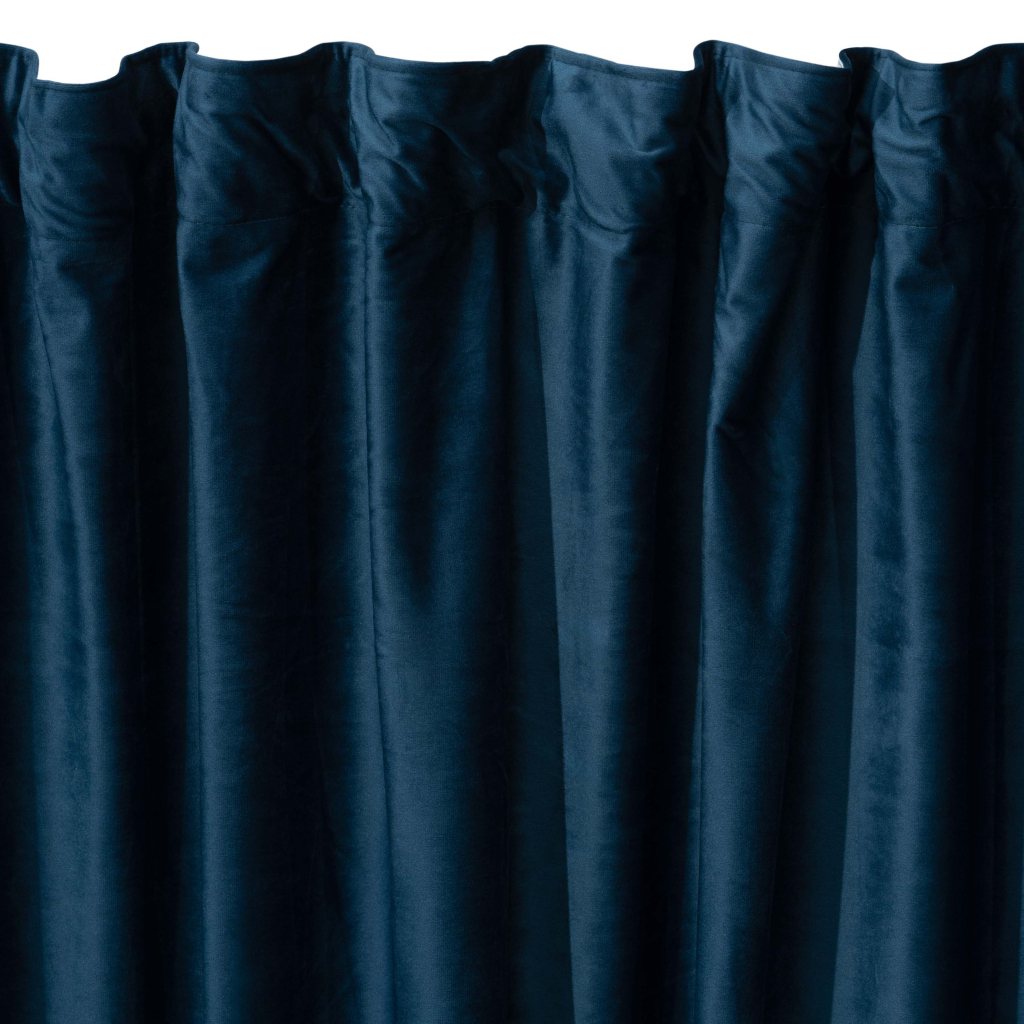 Штора Ardesto велюр 100% поліестер,150х270 см синій темний (ART1030NA)