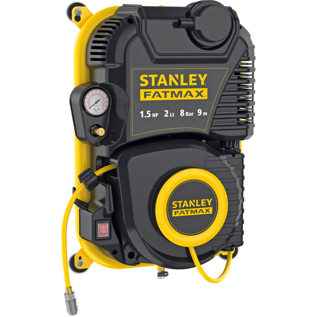 Компресор Stanley настінний FATMAX FMXCMD152WE, 160 л/хв, 1.1 кВт (FMXCMD152WE)