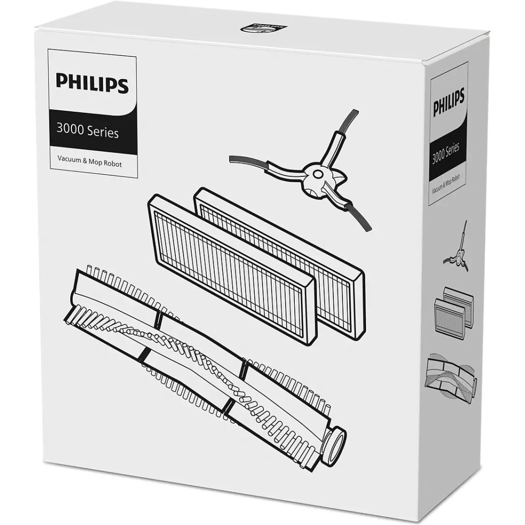 Насадка на пилосос Philips Комплект аксесуарів для робота-пилососа Philips серії 3000 (XV1433/00)
