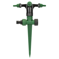 Grad circular sprinkler on plastic peg with side feed (ABS) (5014115)