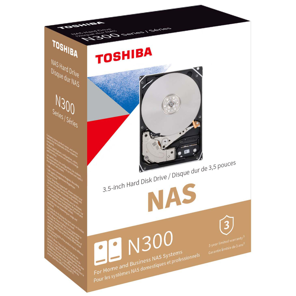 Жорсткий диск 3.5" 6TB N300 Toshiba (MN10ADA600S)