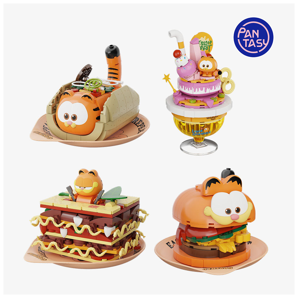 Конструктор Pantasy Garfield -Foodie - Гамбургер (86805)
