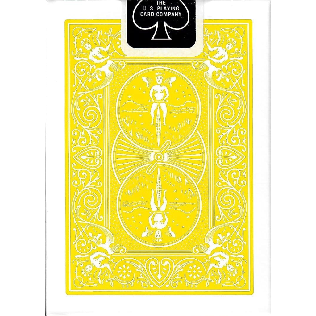 Гральні карти Bicycle Rider Back Yellow deck (09421)