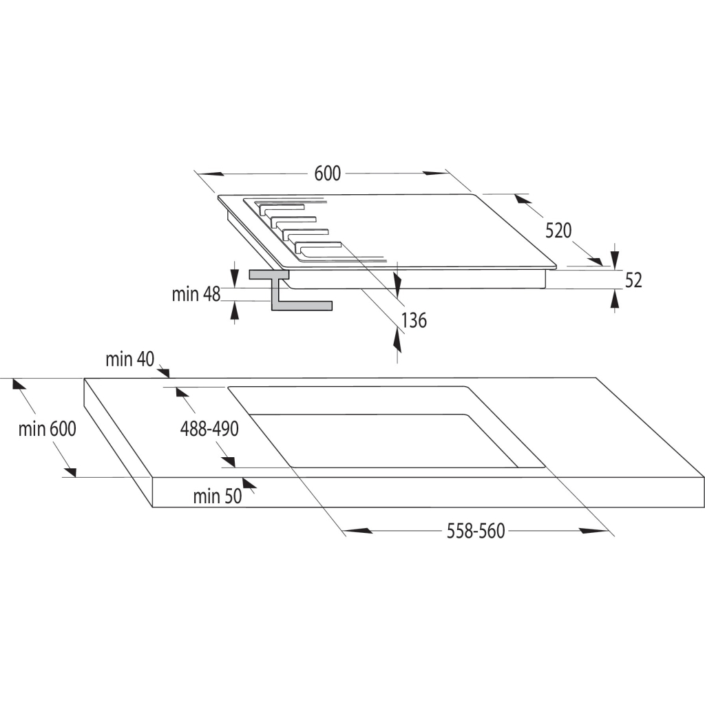 Комплект вбудованої техніки Gorenje BO6735E05B + GTW641EB (SET_BO6735E05B_GTW641EB)