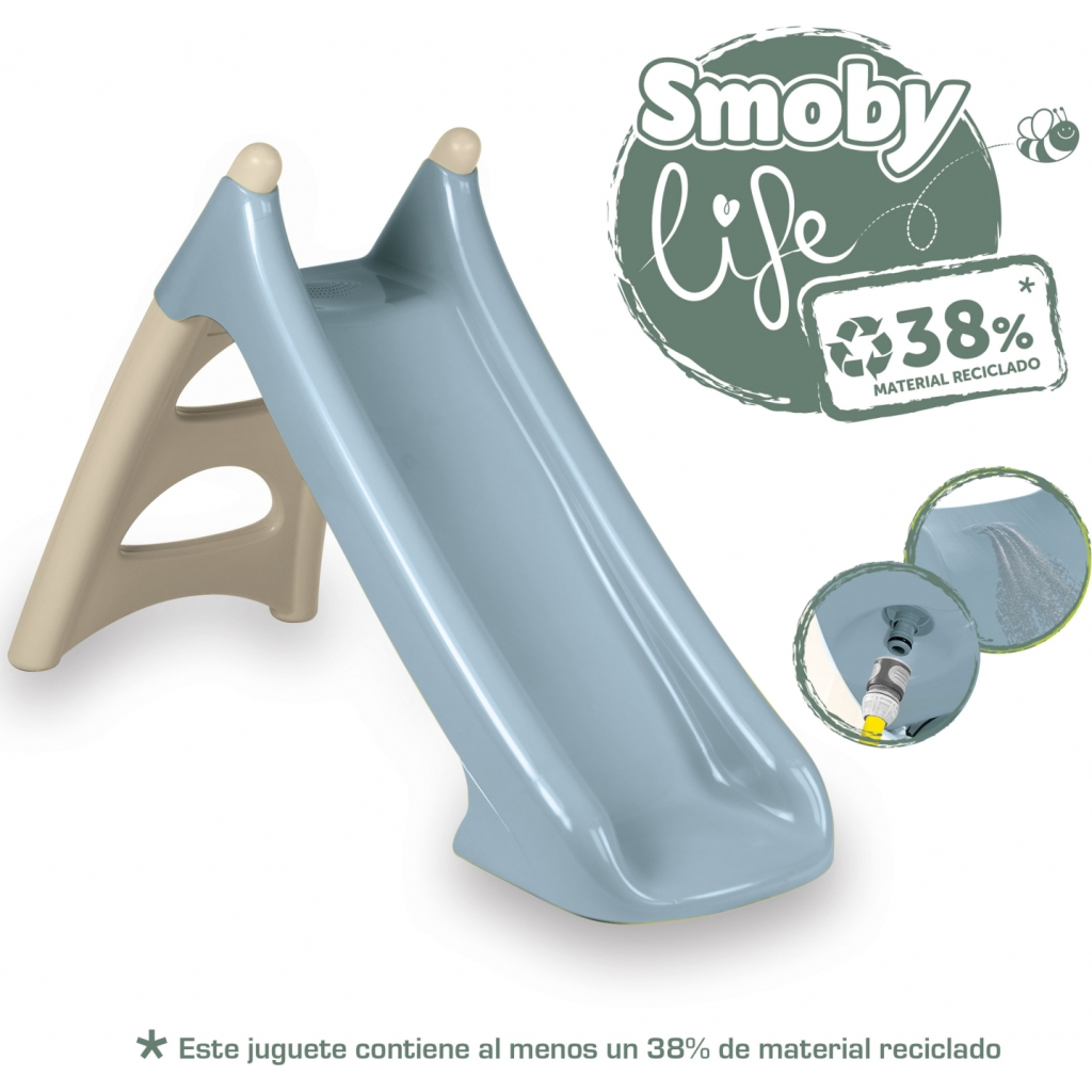 Гірка Smoby Life з водним ефектом, блакитно-бежева (7600820630) Гірка Smoby Life з водним ефектом, блакитно-бежева (7600820630)