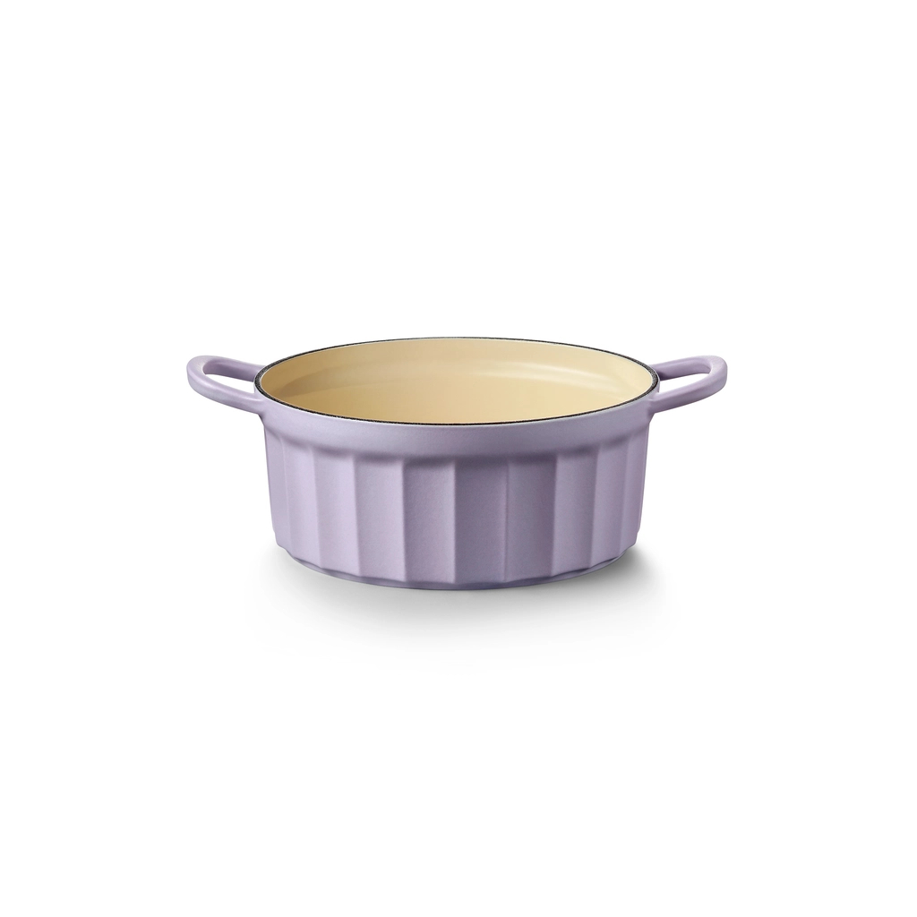 Гусятниця Buydeem CP521 Petal Purple чавунна емальована 2.9 л (CP521-PP)