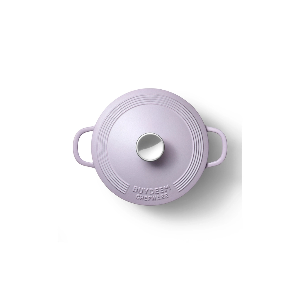 Гусятниця Buydeem CP521 Petal Purple чавунна емальована 2.9 л (CP521-PP)