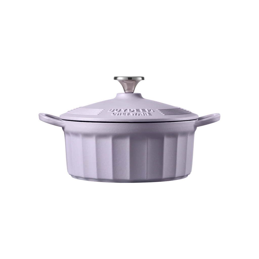 Гусятниця Buydeem CP521 Petal Purple чавунна емальована 2.9 л (CP521-PP)
