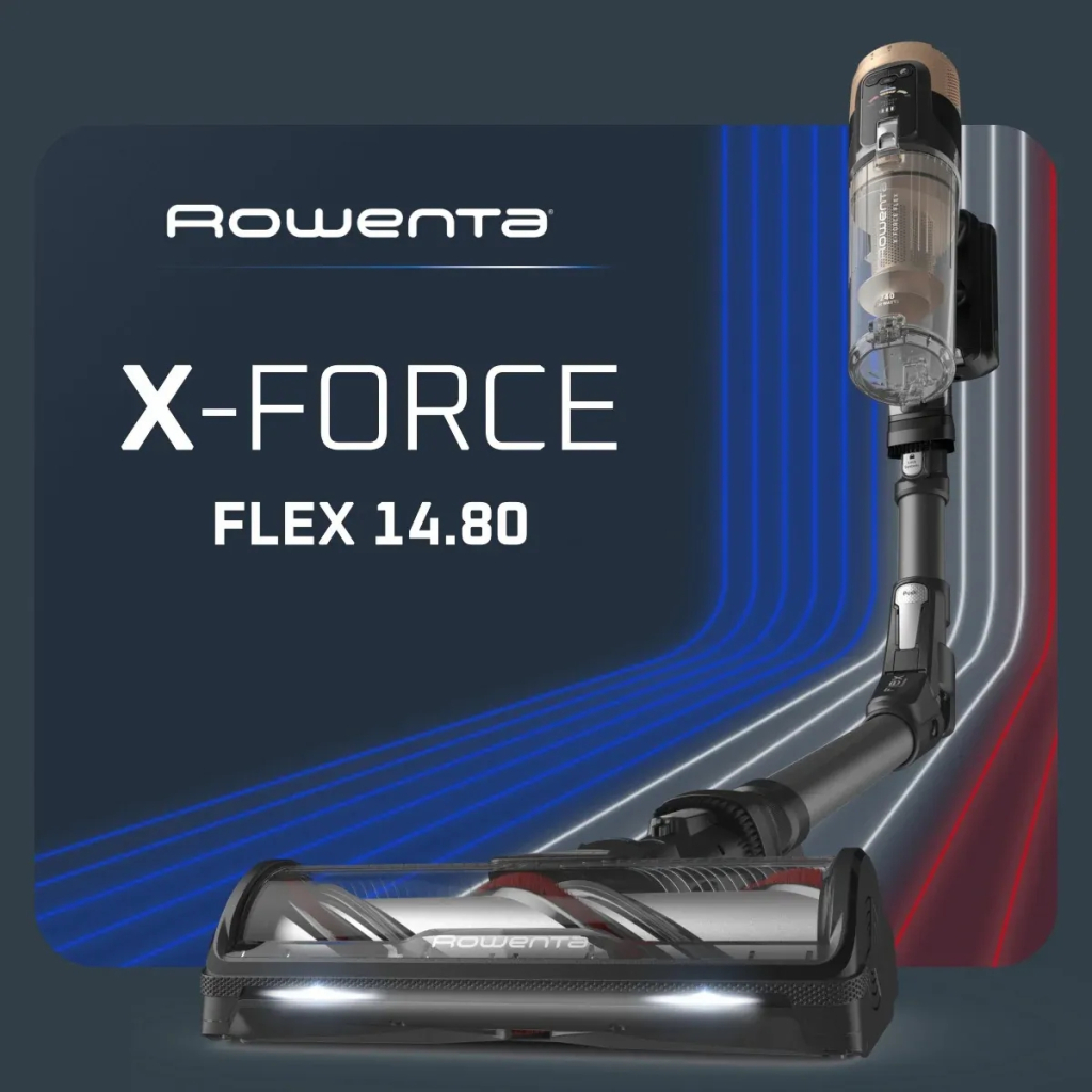фото Вертикальний + ручний пилосос (2в1) Rowenta X-Force Flex 14.80 RH9B74WO