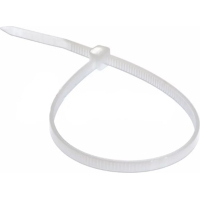 Screed 80mm/3.0mm, white, 100 pcs APRO (CT-W380)