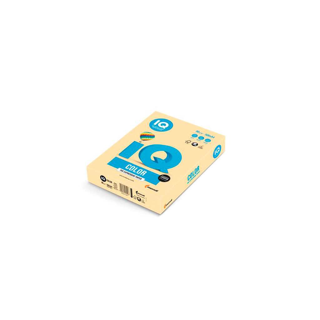 Папір iQ Color A4 80г/м2 500с, caramel Mondi (CH32/A4/80/IQ) Папір iQ Color A4 80г/м2 500с, caramel Mondi (CH32/A4/80/IQ)