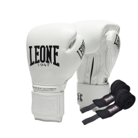 Боксерські рукавички Leone GN111 The Greatest White 10 унцій (GN111_White_10oz)