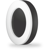 Lamp Videx LED ART IP65 round 30W 5000K Black (VL-BHFR-305B)