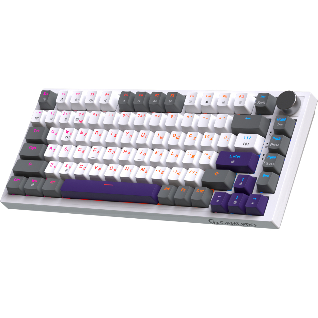 Клавіатура GamePro Genesis Warden MK160P Outemu Swithes USB White-Grey (MK160P) Клавіатура GamePro Genesis Warden MK160P Outemu Swithes USB White-Grey (MK160P)