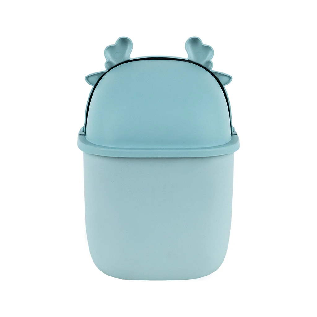 Кошик для паперів Kite Настільний контейнер для сміття, блакитний (K24-009-4)