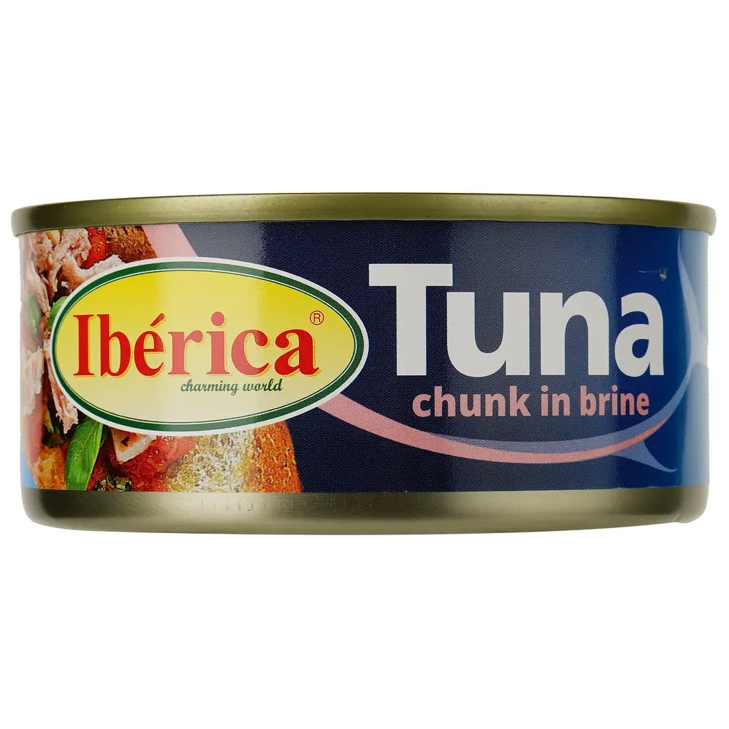 Рибні консерви Iberica Тунець цілий у власному соку 150 г (8436024298932)