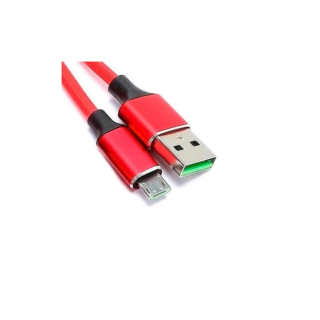 Дата кабель USB 2.0 AM to Micro 5P 1.0m 2.4A braided red XO (NB143-M1-RD) Дата кабель USB 2.0 AM to Micro 5P 1.0m 2.4A braided red XO (NB143-M1-RD)